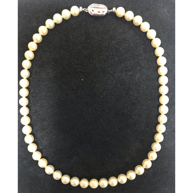 最高級 天然パール 天然本真珠 7mm珠 数珠ネックレス 42cm(30g) レディースのアクセサリー(ネックレス)の商品写真