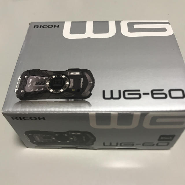 リコー　WG60 ブラック　ほぼ未使用