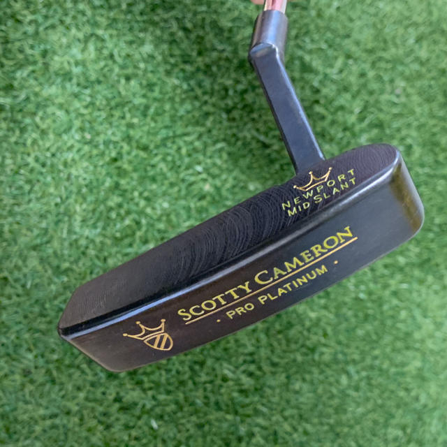 Scotty Cameron(スコッティキャメロン)のスコッティキャメロン プロプラチナム NP ガンブルー仕上カスタム スポーツ/アウトドアのゴルフ(クラブ)の商品写真