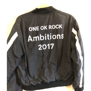 ONE OK ROCK - ONE OK ROCK AmbitionsTour 2017 MA-1 Mサイズの通販 ...