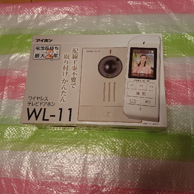 アイホン  ワイヤレスインターホン    テレビドアホン WL-11