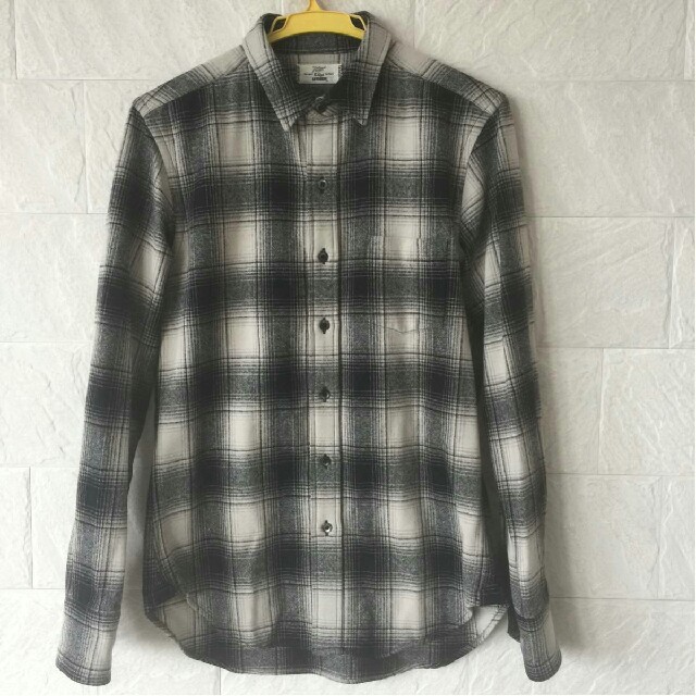 キムタク HERO Rags McGREGOR ウールチェックシャツ Sサイズ seven