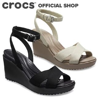 クロックス(crocs)の今季購入【美品】ウェッジサンダル　 crocs/クロックス(サンダル)