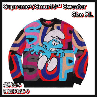 シュプリーム(Supreme)の【XL】Supreme®/Smurfs™ Sweater(ニット/セーター)