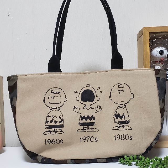 SNOOPY(スヌーピー)の☆スヌーピーハンドメイド☆トートバッグ ハンドメイドのファッション小物(バッグ)の商品写真