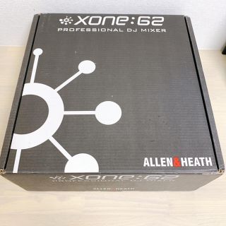 パイオニア(Pioneer)の【箱付き 美品】Allen & Heath xone 62 DJミキサー(DJミキサー)