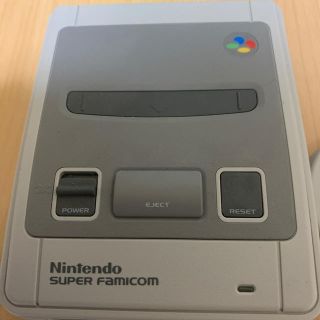 ニンテンドウ(任天堂)のスーパーファミコンミニ　箱、取説なし(家庭用ゲーム機本体)