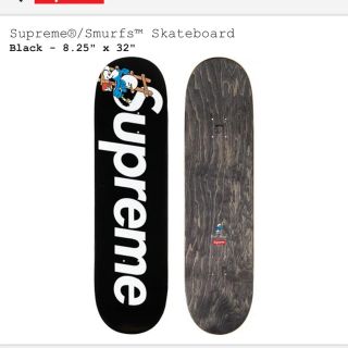 シュプリーム(Supreme)のSupreme Smurfs Skateboard シュプリーム スマーフ(スケートボード)