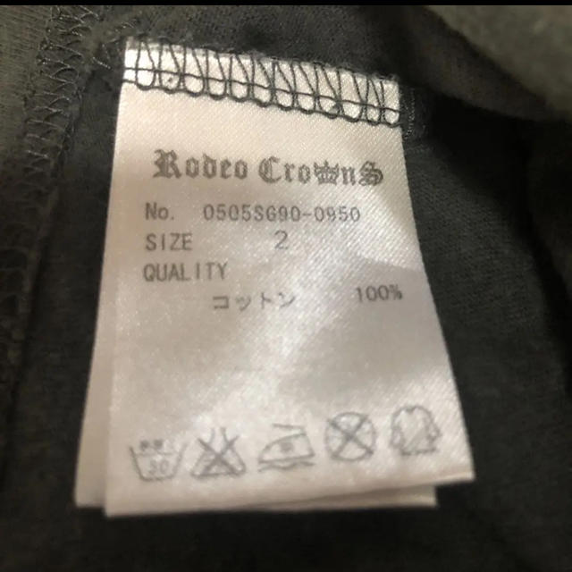 RODEO CROWNS(ロデオクラウンズ)のRODEO CROWNS Tシャツ レディースのトップス(Tシャツ(半袖/袖なし))の商品写真