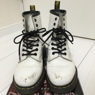 ドクターマーチン(Dr.Martens)のマーチン8ホール ホワイト(ブーツ)