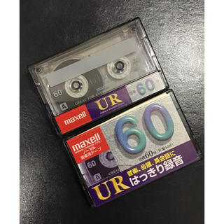 マクセル(maxell)のmaxwell カセットテープ　2本セット　301円　送料込み(その他)