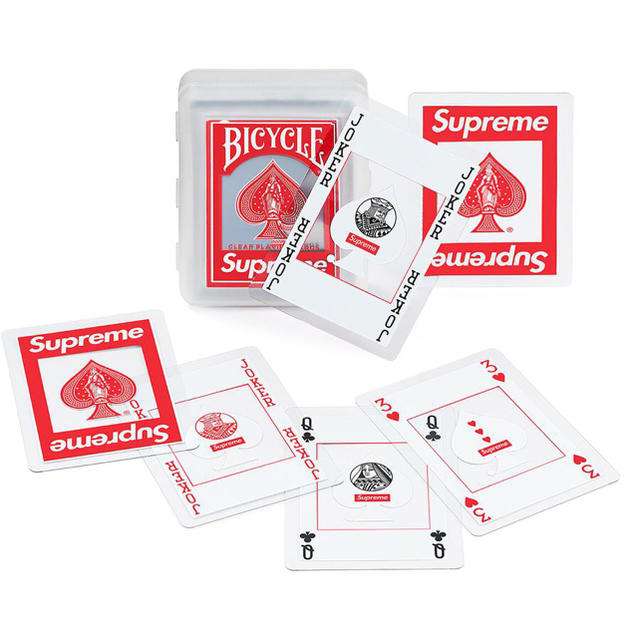 Supreme(シュプリーム)のSupreme®️/Bicycle®️ Clear Playing Cards  エンタメ/ホビーのテーブルゲーム/ホビー(トランプ/UNO)の商品写真
