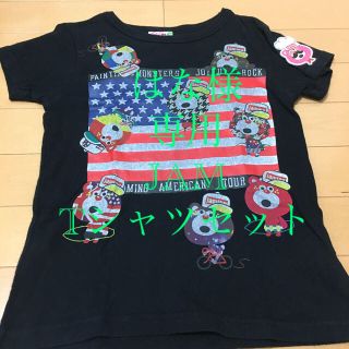 ジャム(JAM)のJAM  クマテンチョーがいっぱいUSAなTシャツ　男の子　女の子　グラグラ(Tシャツ/カットソー)