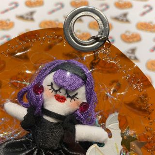 ハロウィン　ドールチャーム No,91 【クリアケース】(バッグチャーム)