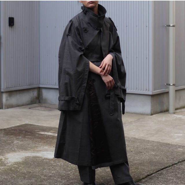 【stein 20ss】DOUBLE SHADE TRENCH COAT