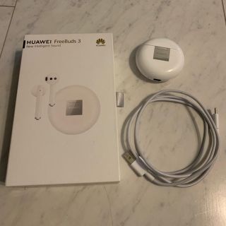 HUAWEI　FREEBUDS３　ファーウェイ(ヘッドフォン/イヤフォン)