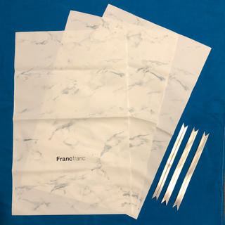 フランフラン(Francfranc)のフランフラン　ギフト袋　3枚　(ラッピング/包装)