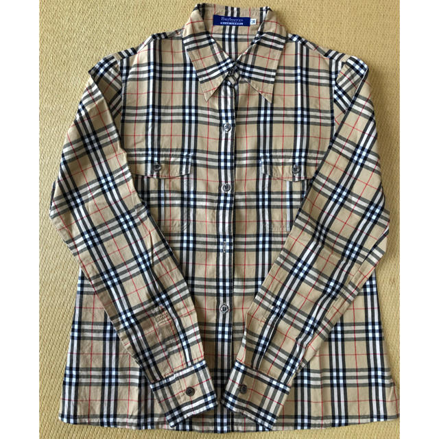 バーバリー　90年代　ビンテージ　ノバチェックシャツ　チェックシャツ　シャツシャツ/ブラウス(長袖/七分)