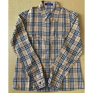 バーバリーブルーレーベル(BURBERRY BLUE LABEL)のバーバリー　90年代　ビンテージ　ノバチェックシャツ　チェックシャツ　シャツ(シャツ/ブラウス(長袖/七分))