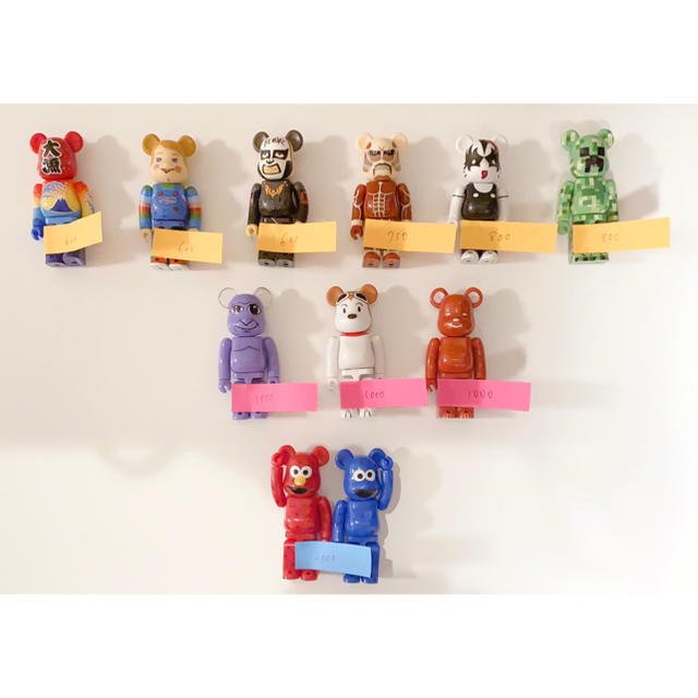 BE@RBRICK ベアブリック 100%  11個　値下げしました