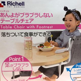 リッチェル(Richell)のリッチェルテーブルチェア 【ホワイト様専用】(その他)