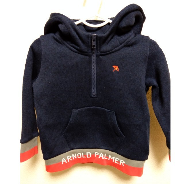 Arnold Palmer(アーノルドパーマー)の美品　アーノルドパーマー　キッズパーカー キッズ/ベビー/マタニティのキッズ服男の子用(90cm~)(ジャケット/上着)の商品写真