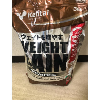 ケンタイ(Kentai)の⭐︎新品未使用⭐︎ケンタイ　ウェイトゲイン　アドバンスミルクチョコ風味3㎏(プロテイン)
