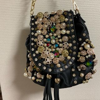 YURIS  2wayバッグ　BOTADECO  ビジューバッグ　リュック(リュック/バックパック)