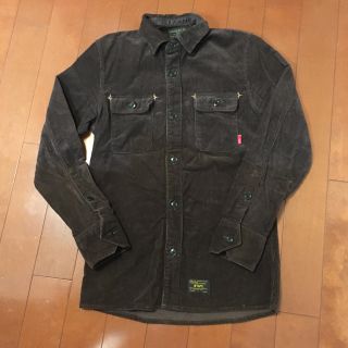 ダブルタップス(W)taps)のWTAPS コーデュロイ シャツ ブラウン ♡(シャツ)