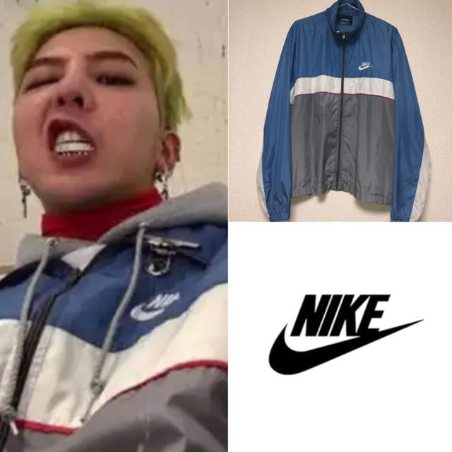 美品　80s NIKE 紺タグ　G-DRAGON 着用ジャケット/アウター