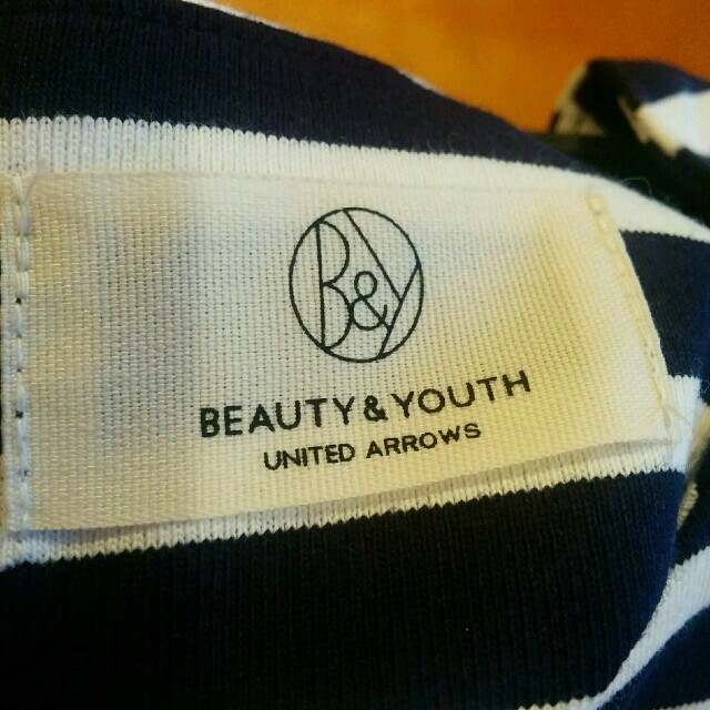 BEAUTY&YOUTH UNITED ARROWS(ビューティアンドユースユナイテッドアローズ)のBEAUTY&YOUTH✨ボーダーワンピ レディースのワンピース(ひざ丈ワンピース)の商品写真