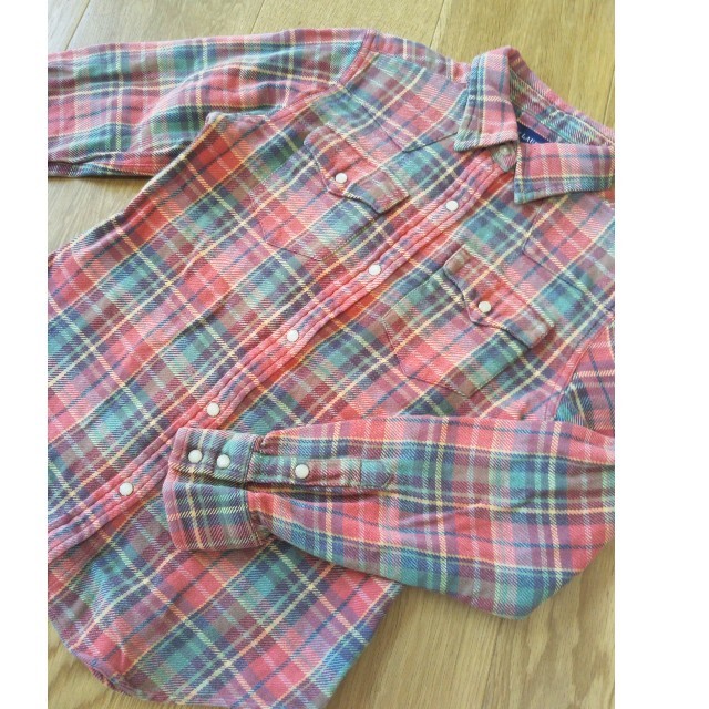 Ralph Lauren(ラルフローレン)のラルフローレン　チェックシャツ　130 キッズ/ベビー/マタニティのキッズ服男の子用(90cm~)(ブラウス)の商品写真