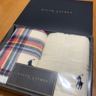 ラルフローレン(Ralph Lauren)のラルフローレン　ウォッシュタオルセット　正方形　2枚入り(タオル/バス用品)