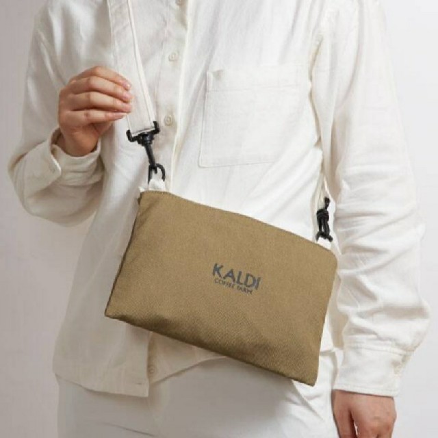 KALDI(カルディ)のカルディ KALDI コーヒーの日 サコッシュ レディースのバッグ(ショルダーバッグ)の商品写真