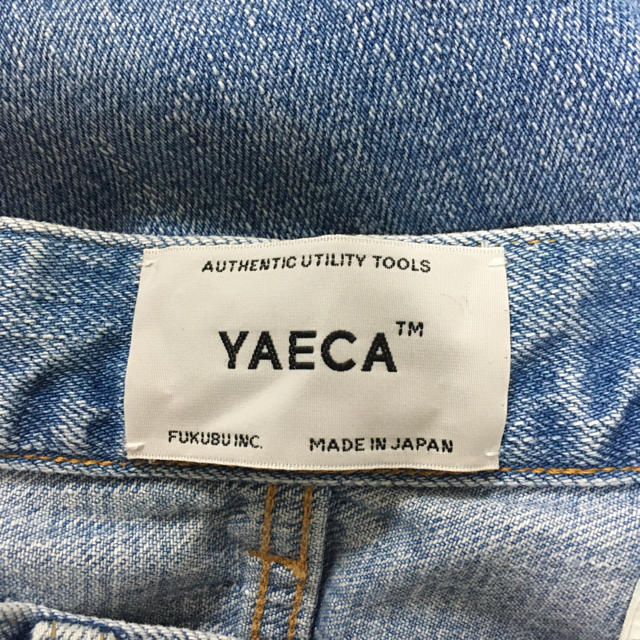 YAECA(ヤエカ)のYAECA クロップドデニムパンツ メンズのパンツ(デニム/ジーンズ)の商品写真