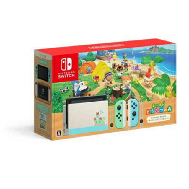 Nintendo Switch あつまれどうぶつの森セット店舗印なし納品書なし