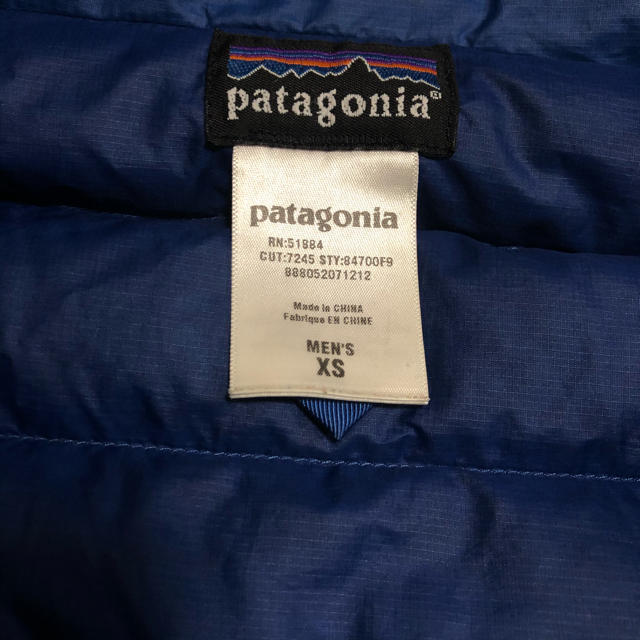 patagonia(パタゴニア)のパタゴニア　ダウンジャケット　フーディ メンズのジャケット/アウター(ダウンジャケット)の商品写真