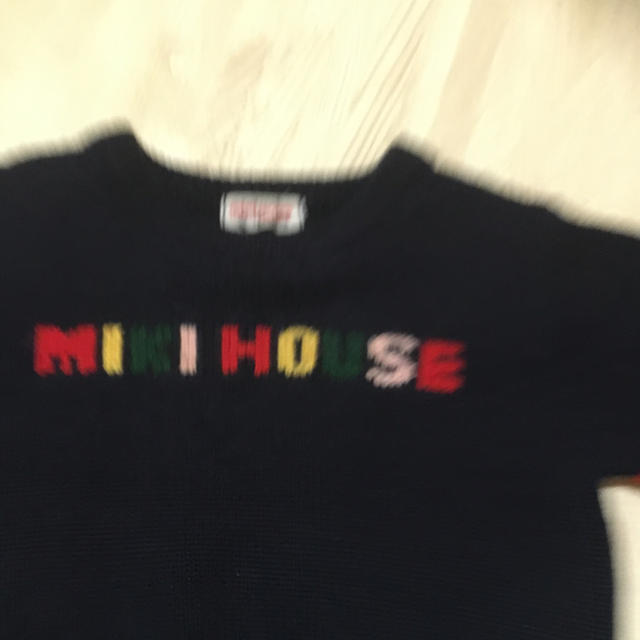 mikihouse(ミキハウス)のMIKIHOUSE レトロセーター キッズ/ベビー/マタニティのベビー服(~85cm)(ニット/セーター)の商品写真