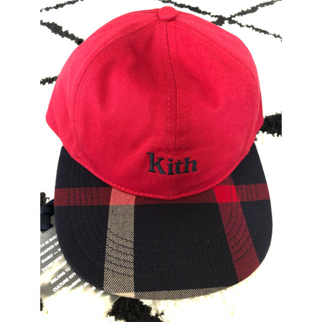 KITH チェック　キャップ