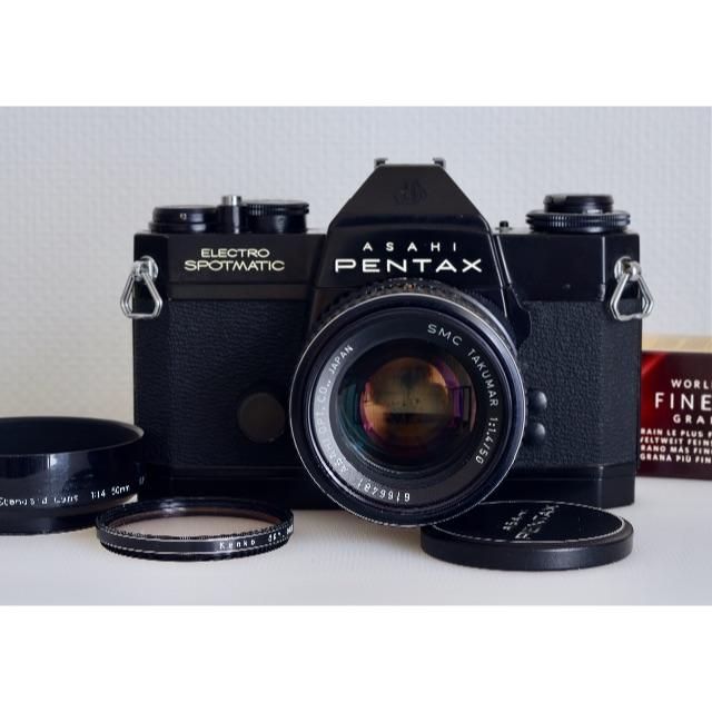 PENTAX(ペンタックス)のPentax ES + SMC Takumar 1:1.4/50 美品・試写済 スマホ/家電/カメラのカメラ(フィルムカメラ)の商品写真