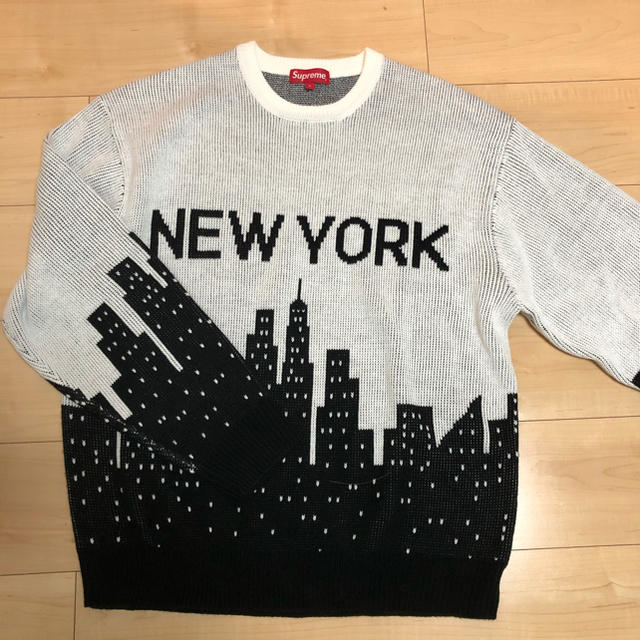 【新品未使用】supreme 20ss new york sweater L