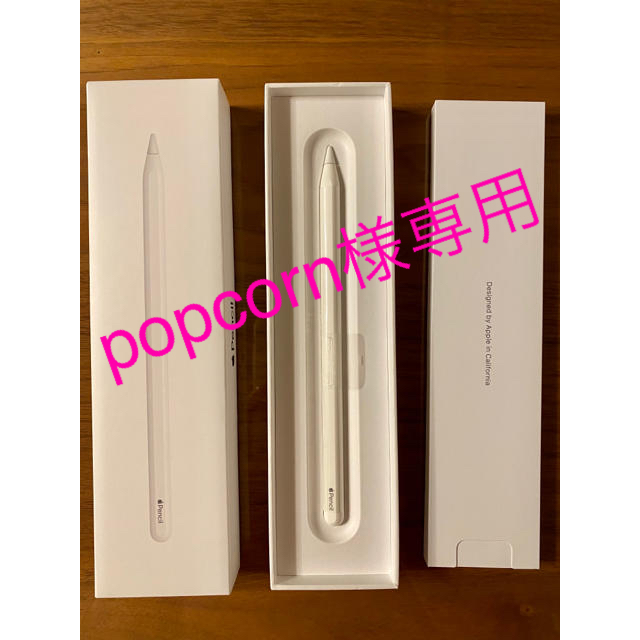 Apple(アップル)のApple Pencil 第二世代　シリコンカバー付き　アップルペンシル スマホ/家電/カメラのPC/タブレット(その他)の商品写真