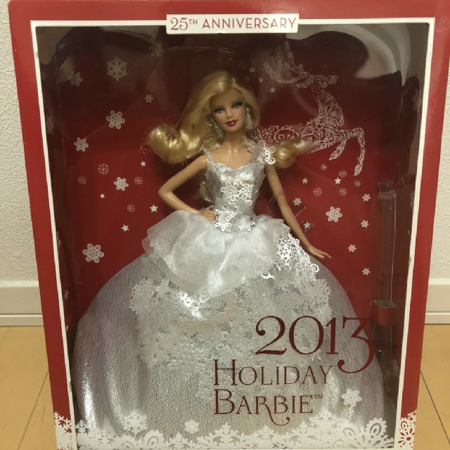 バービー人形 2013 シルバードレス holiday Barbie