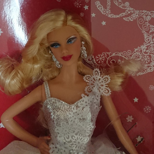 バービー人形 2013 シルバードレス holiday Barbie
