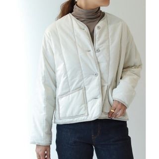 トゥデイフル(TODAYFUL)の【美品】定価￥21600 TODAYFULキルティングジャケット 羽織り(ブルゾン)