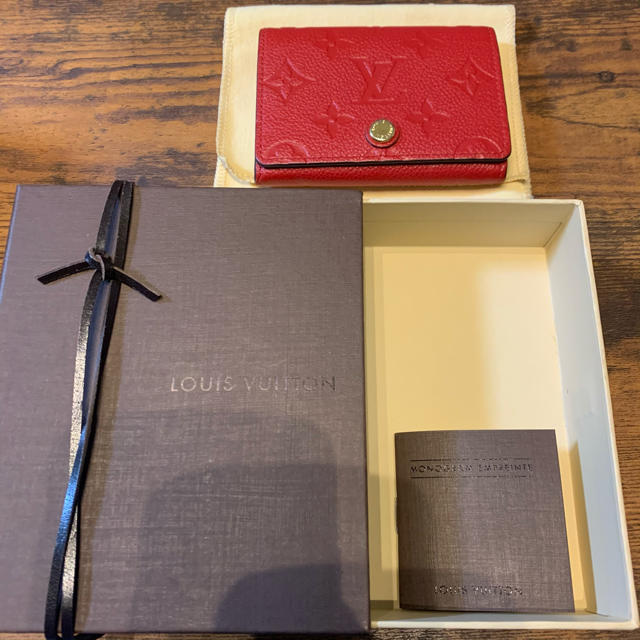 LOUIS VUITTON(ルイヴィトン)のさおり様専用　ルイヴィトン　アンプラント　名刺入れ　カードケース レディースのファッション小物(名刺入れ/定期入れ)の商品写真