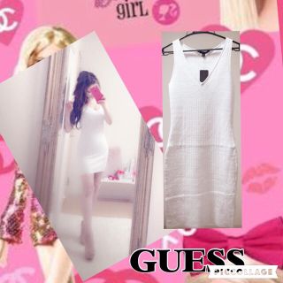 ゲス(GUESS)の♡Lサイズ ゲスワンピース♡(ひざ丈ワンピース)