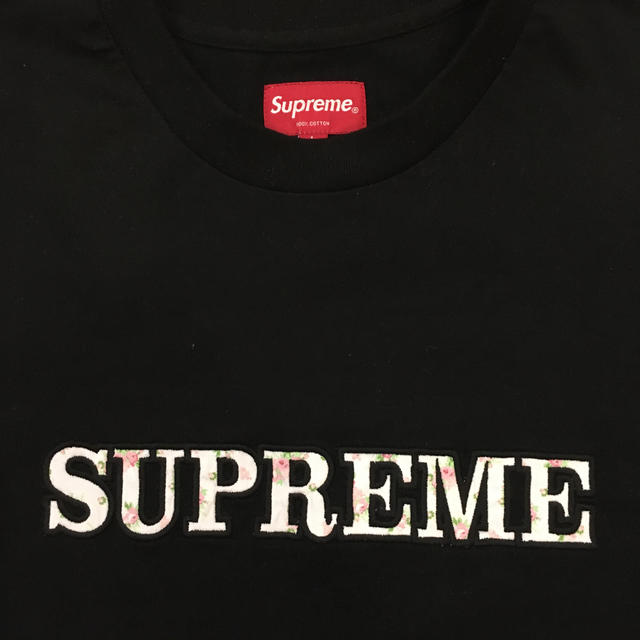 Supreme 18aw Floral Logo Tee 正規品 Tシャツ