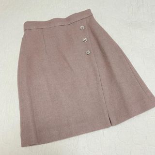 プロポーションボディドレッシング(PROPORTION BODY DRESSING)のプロポ ビジューブークレスカート 美品(ひざ丈スカート)