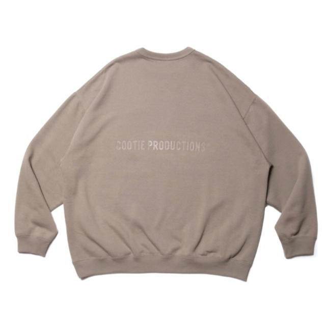 COOTIE / FOOTBALL SWEATSHIRT -WHITE